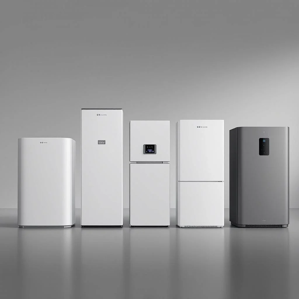 Verschiedene Batteriespeicher-Modelle