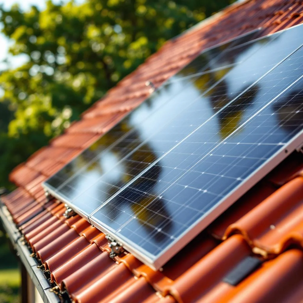 PV-Anlage auf Einfamilienhaus-Dach